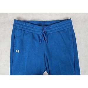Under Armour Pants‎ Women's Size 1X Fleece Jogger Sweatpants Blue White NWT